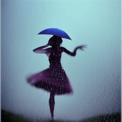  “Le Tombeau de la Pluie” : Une symphonie de couleurs vives et une contemplation mélancolique